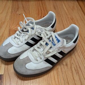 Adidas Men's White Sambas